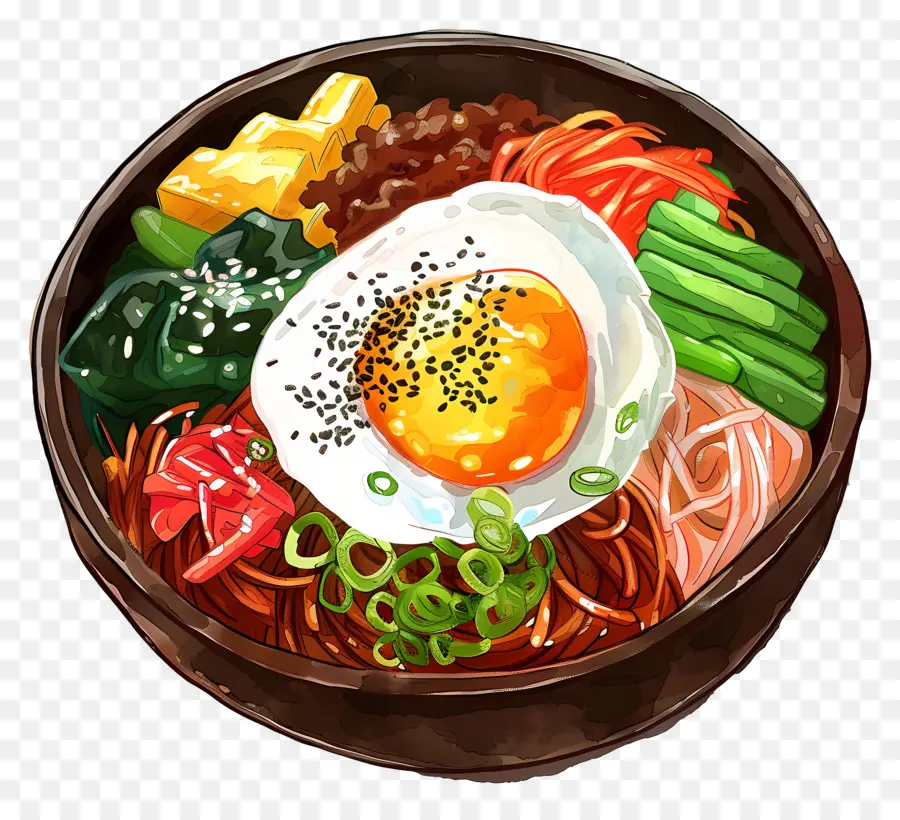 Corea Bibimbap，Bibimbap PNG