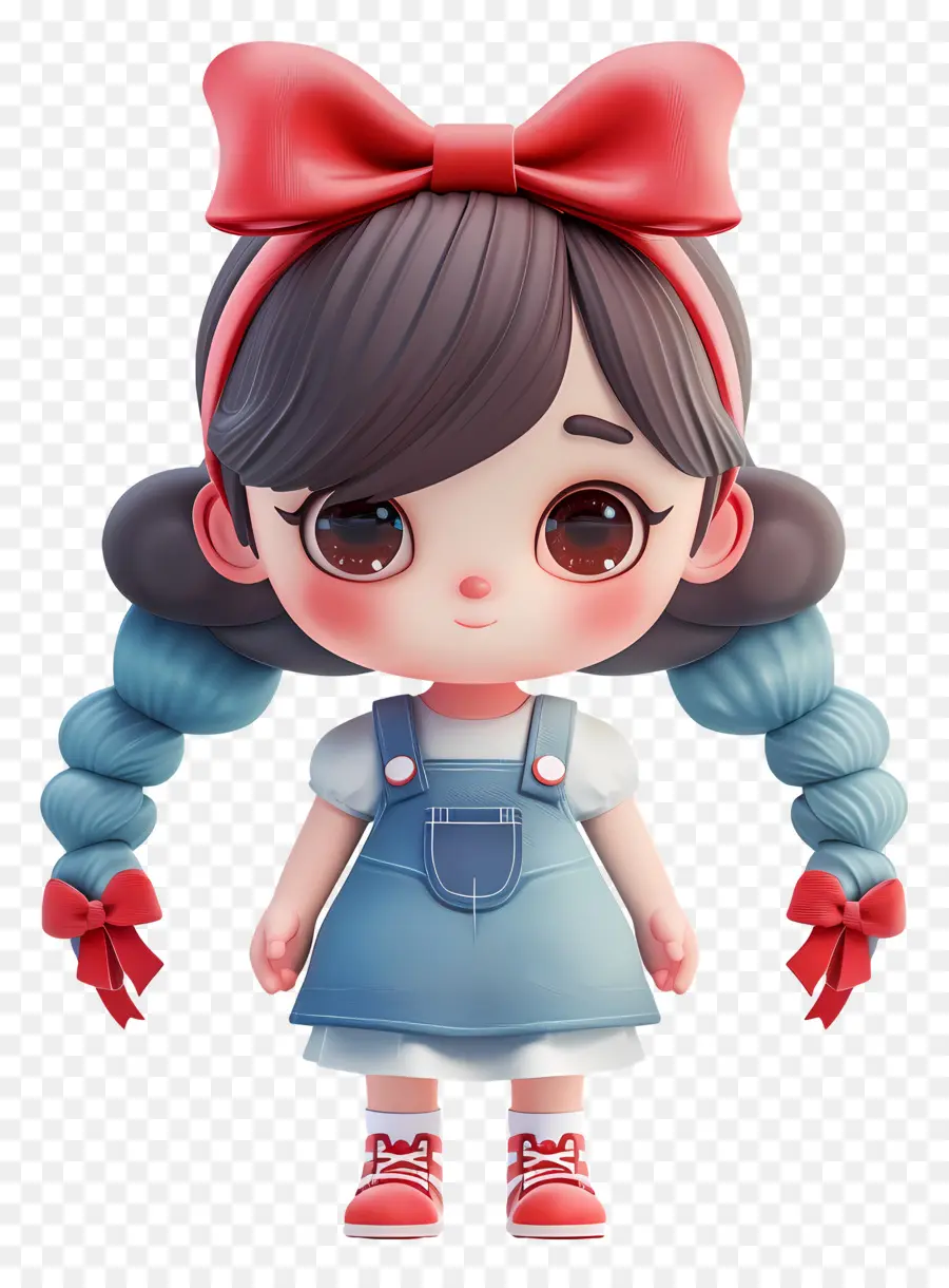 Kawaii Girl，Lindo Muñeco PNG