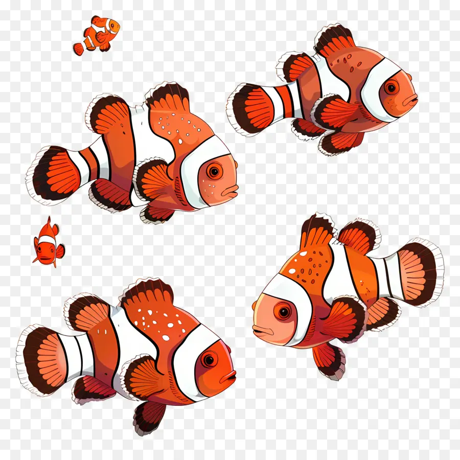 El Pez Payaso，Los Peces PNG