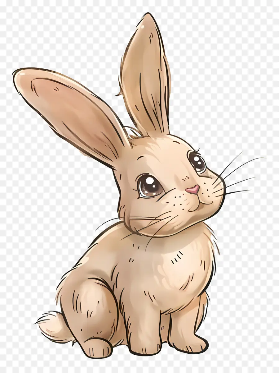 Cartoon Rabbit，Conejito PNG