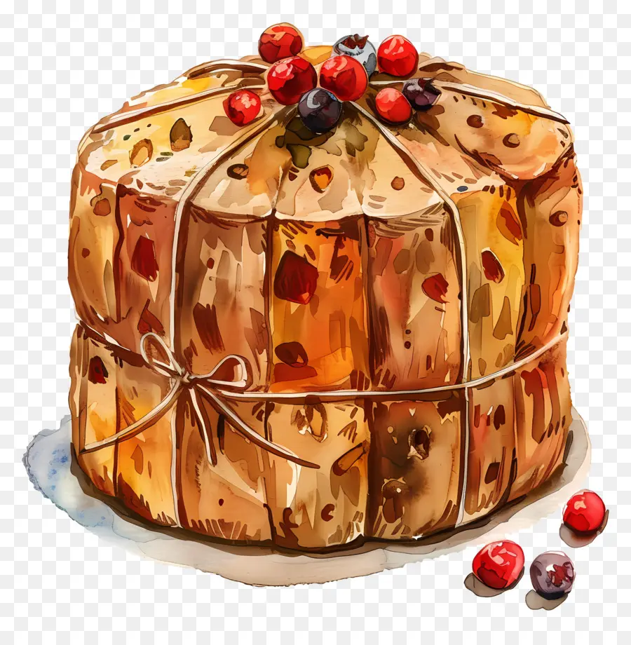 Panettone，Pastel PNG