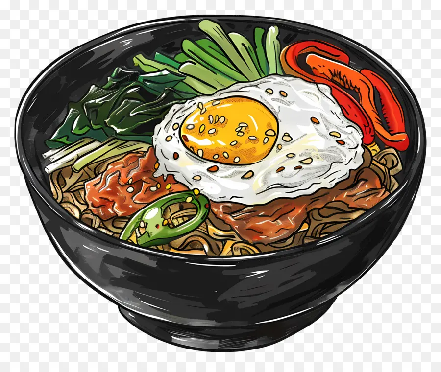 Corea Bibimbap，Bibimbap PNG