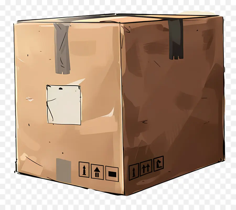 Caja De Envío，Caja De Cartón PNG