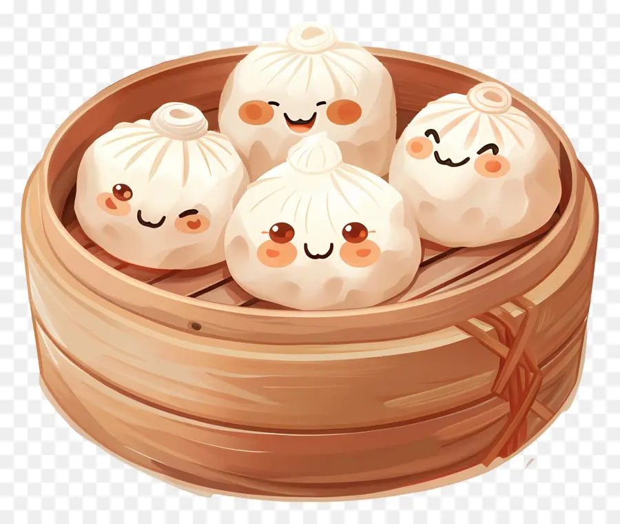 Dimsum，Bollos Al Vapor PNG