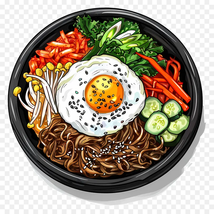 Corea Bibimbap，Bibimbap PNG