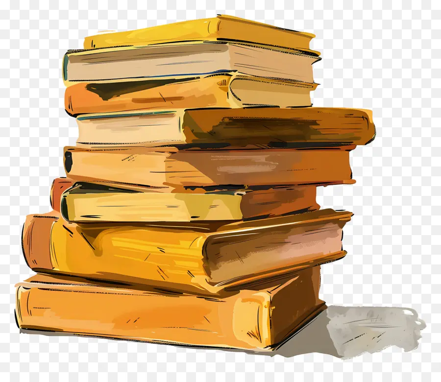 Libros Ocre，Libros PNG