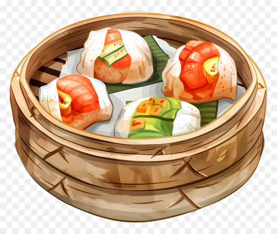 Dimsum，Tenue PNG