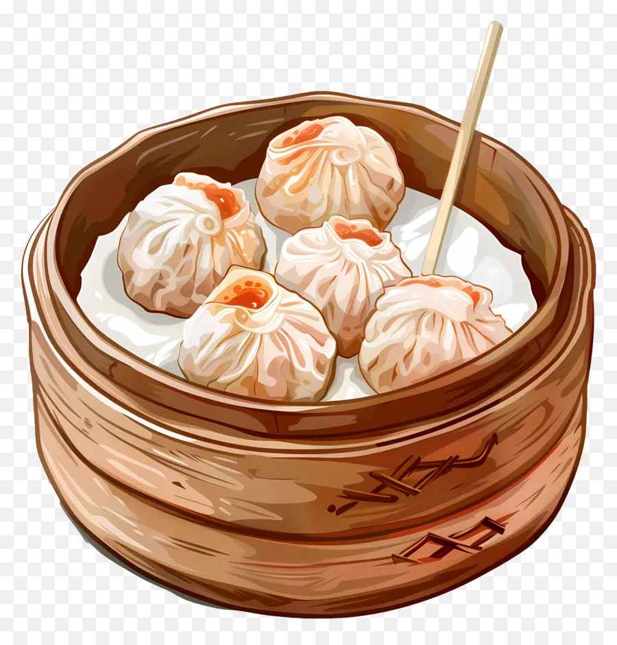 Dimsum，Bollos Al Vapor PNG