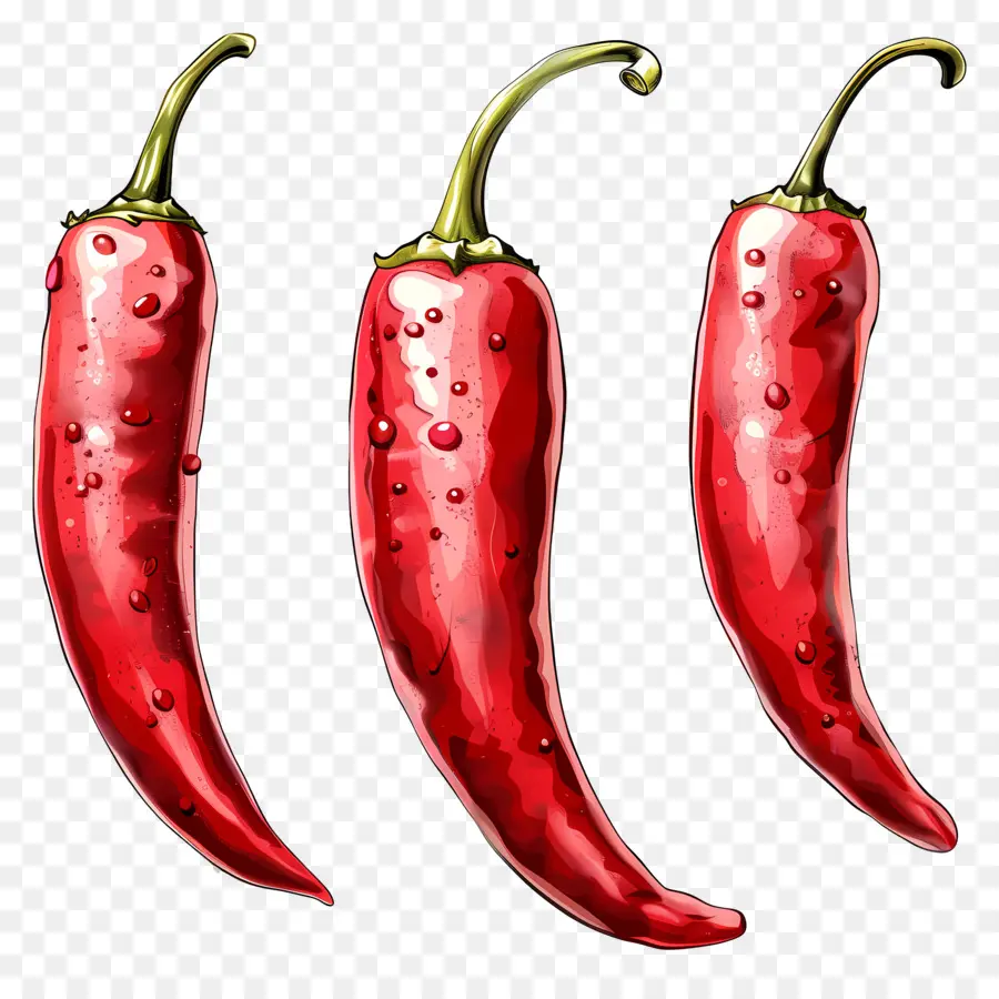 Ají Rojo，Chiles Rojos PNG