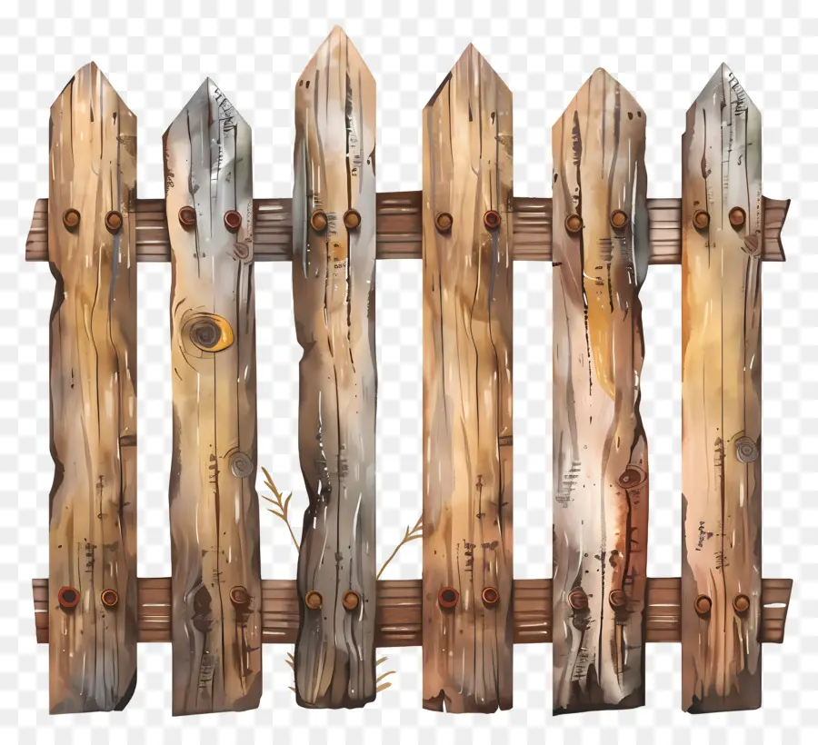 Valla De Madera，La Madera PNG