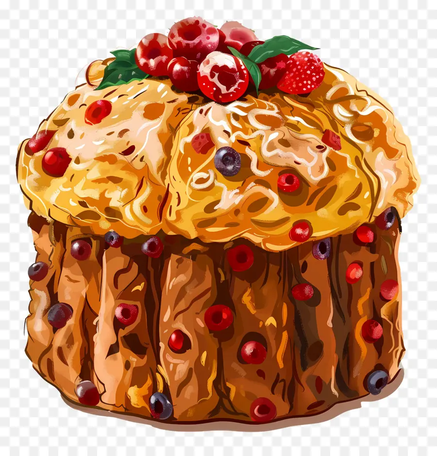 Panettone，Pastel PNG