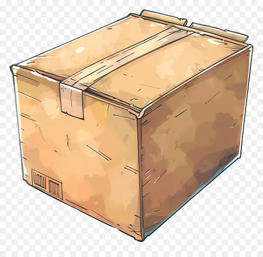 Caja De Cartón，Paquete PNG