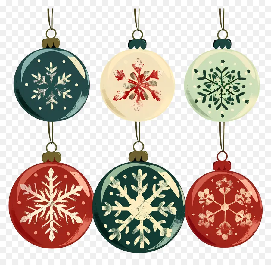 Bolas De Navidad，Adornos Navideños PNG