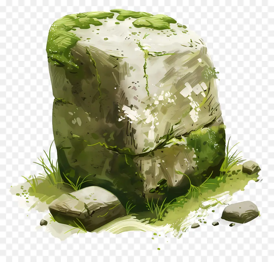 Piedra De Musgo，Formación Rocosa PNG