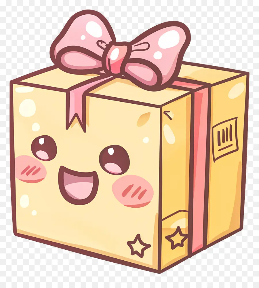 Caja De Envío，Linda Caja De Regalo PNG