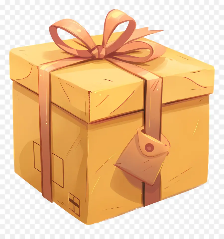 Caja De Envío，Caja De Regalo PNG