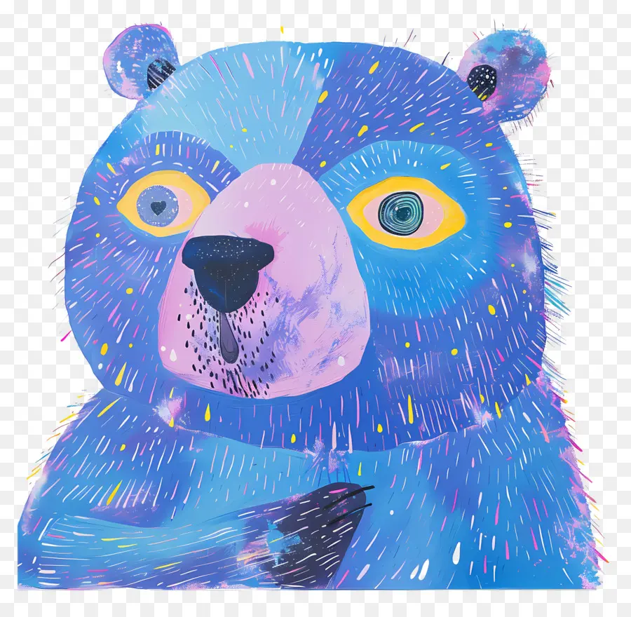 Oso Azul，Oso PNG