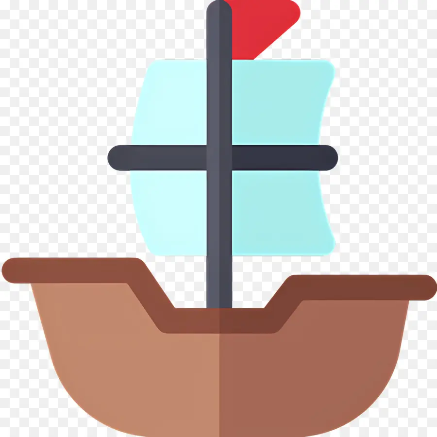 Barco Pirata，Simple Velero PNG