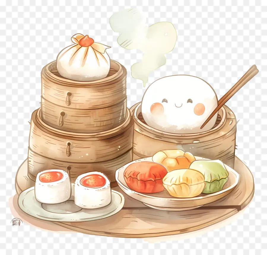 Dimsum，Tenue PNG