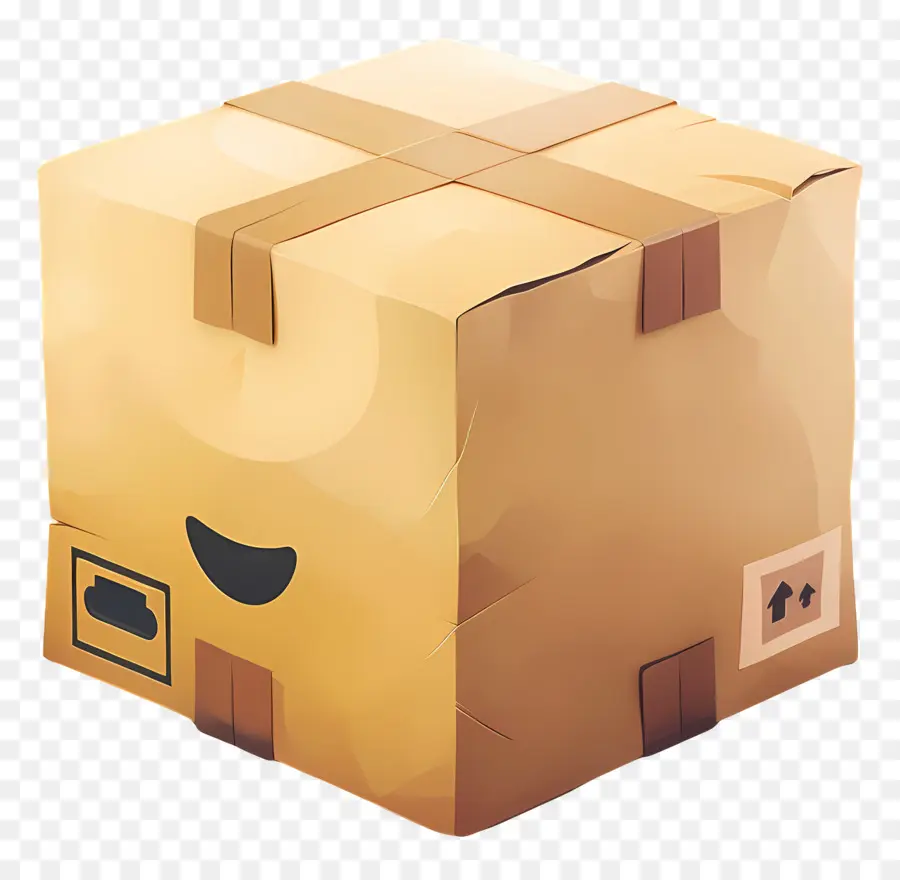 Caja De Envío，Caja De Cartón PNG