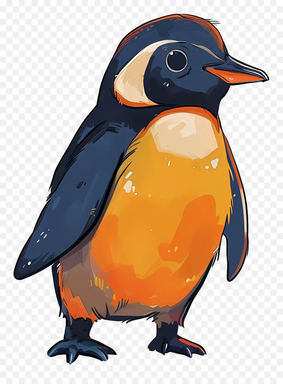 Pingüino，Aves PNG