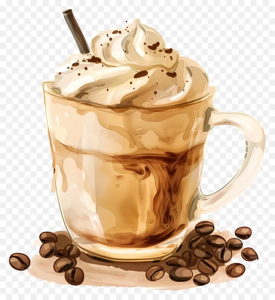 Café Cremoso，Chocolate Caliente PNG