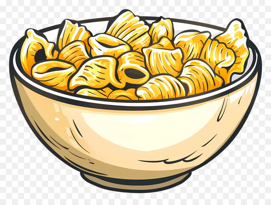 Pasta Cremosa，Tazón De Pasta PNG