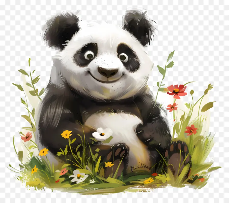 Panda，Oso PNG