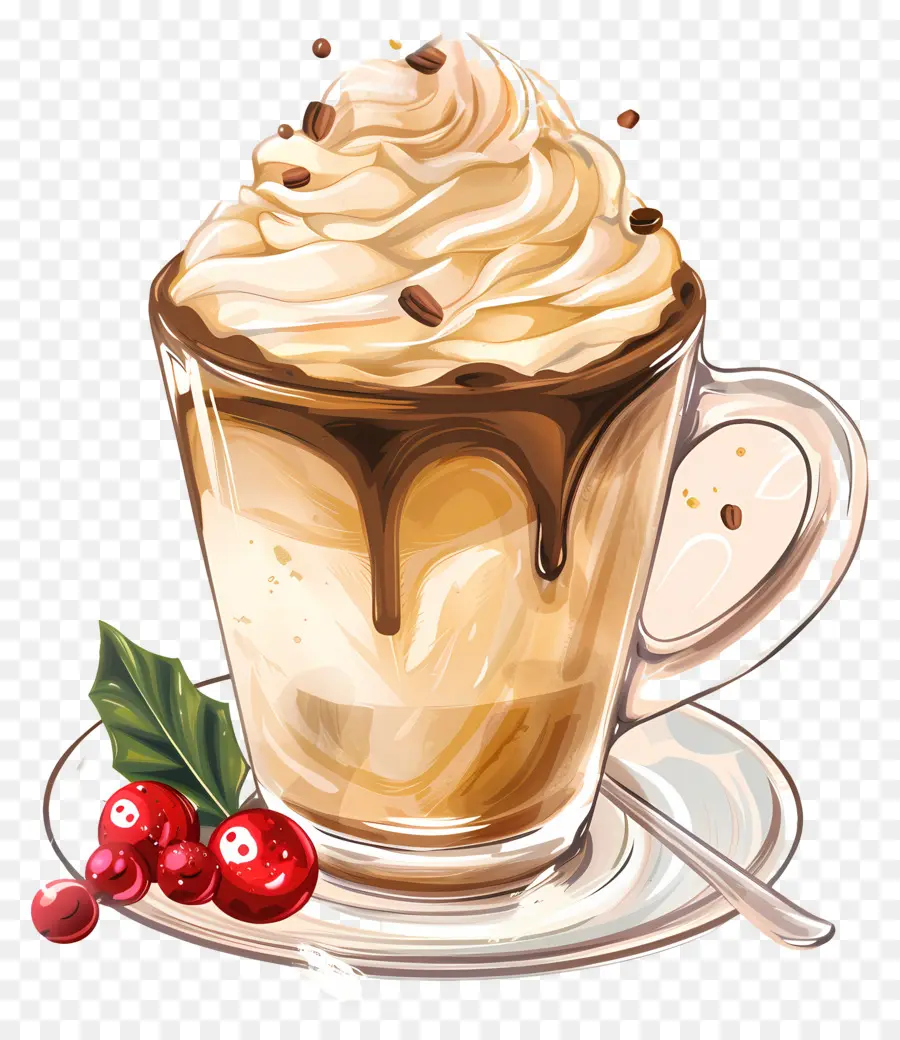 Cafe Cremoso，Chocolate Caliente PNG