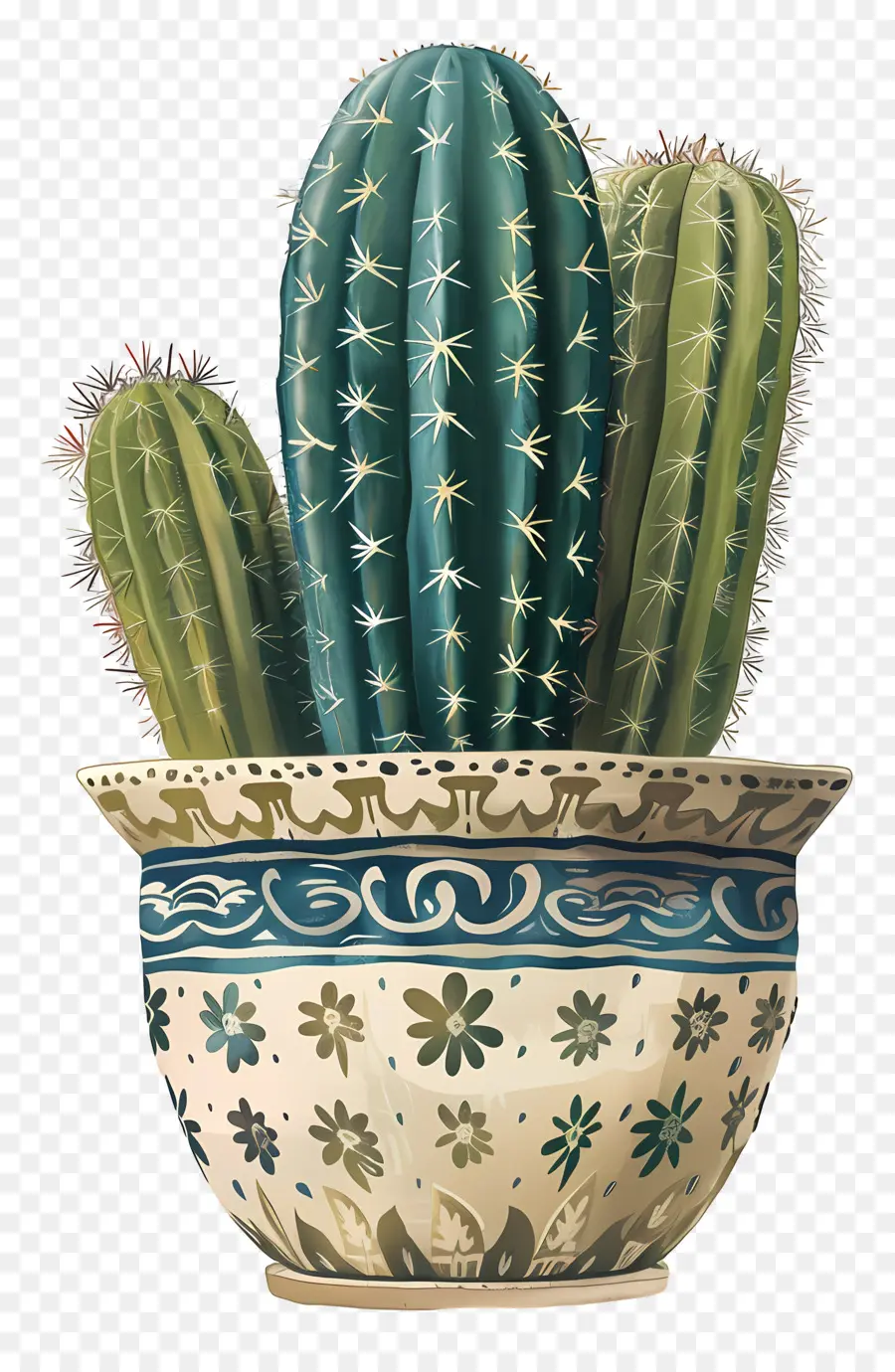 Cactus，Olla PNG