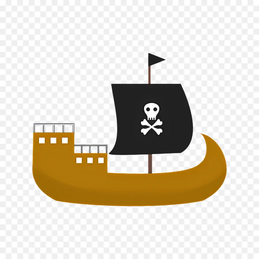 Barco Pirata，Bandera PNG