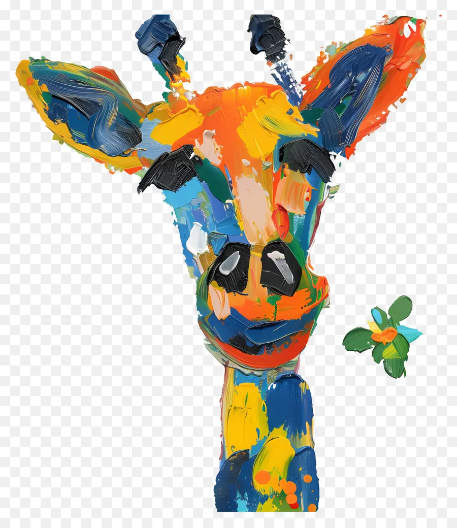 Jirafa，Colorido Jirafa PNG