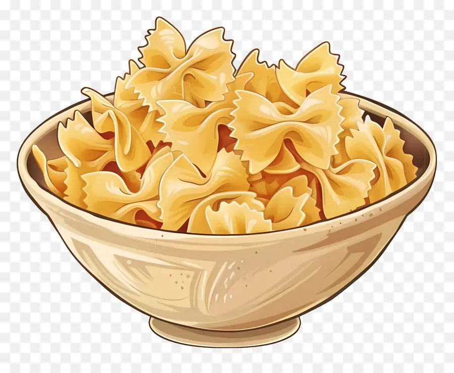 Pasta Cremosa，Pasta Bowtie PNG