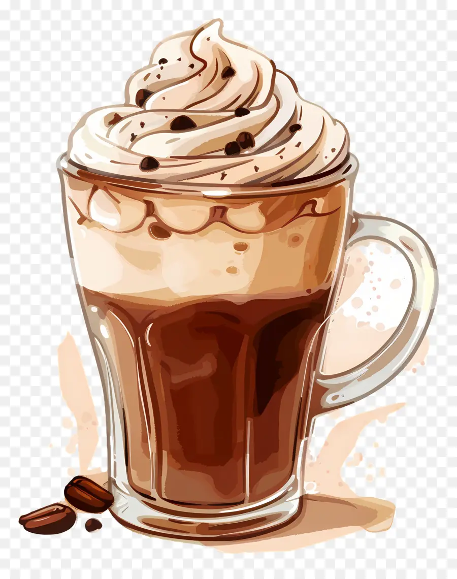 Café Cremoso，Café Con Crema PNG