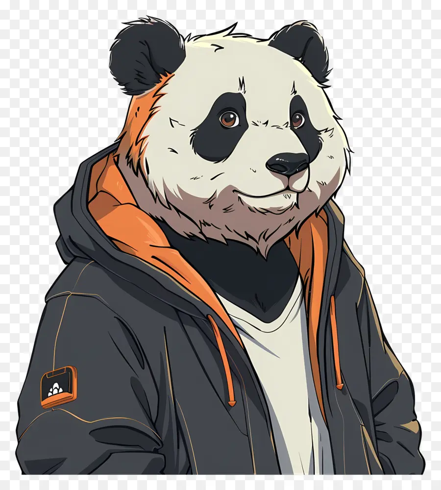 Panda，Panda En Sudadera Con Capucha PNG