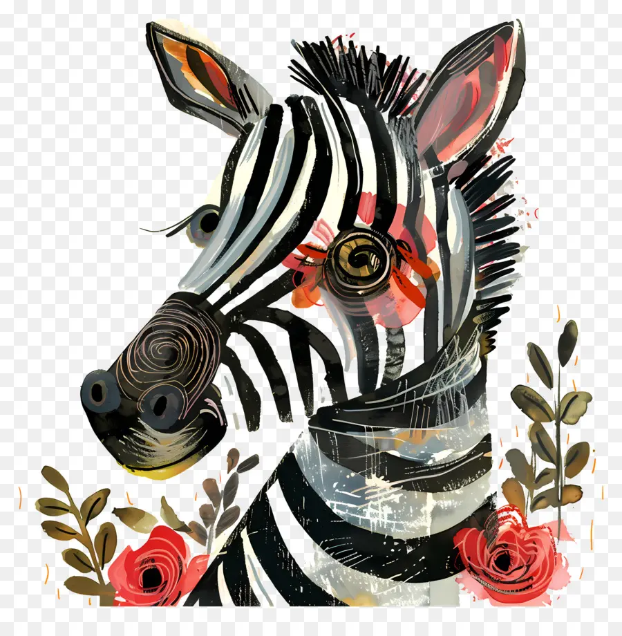 Cebra，Zebra Ilustración PNG