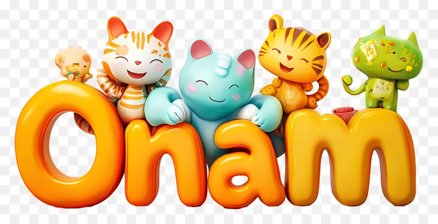 Onam，Onam Con Gatos PNG