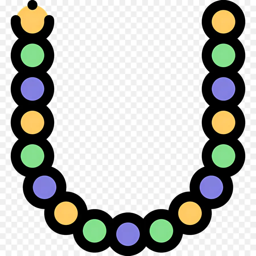 Collar De Perlas，Con Cuentas De Collar PNG