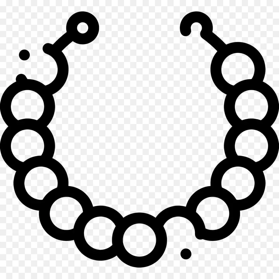 Collar De Perlas，Con Cuentas De Collar PNG