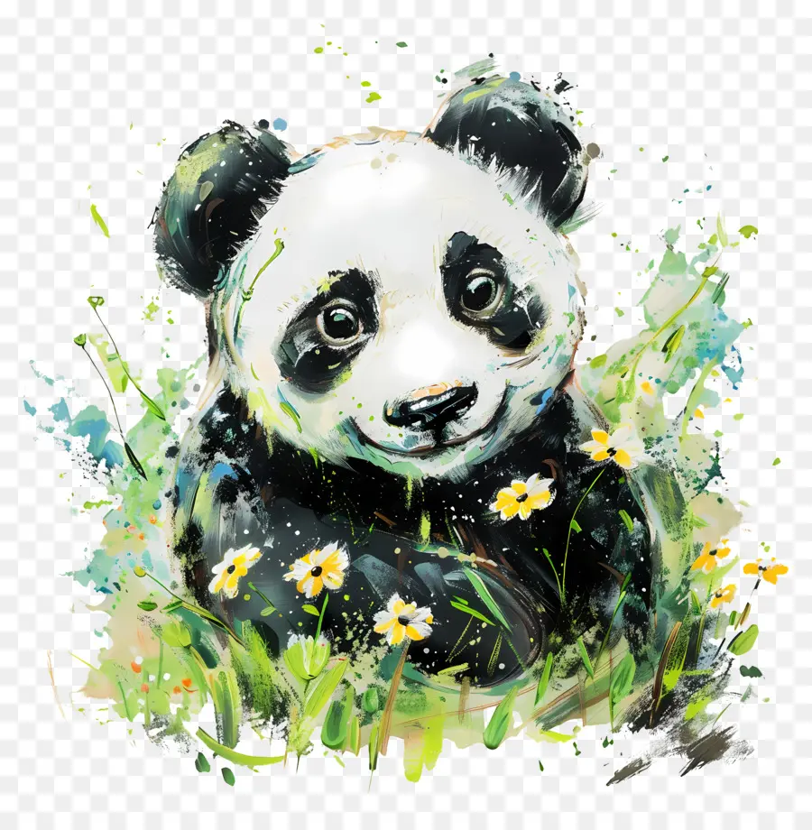 Panda，Oso PNG