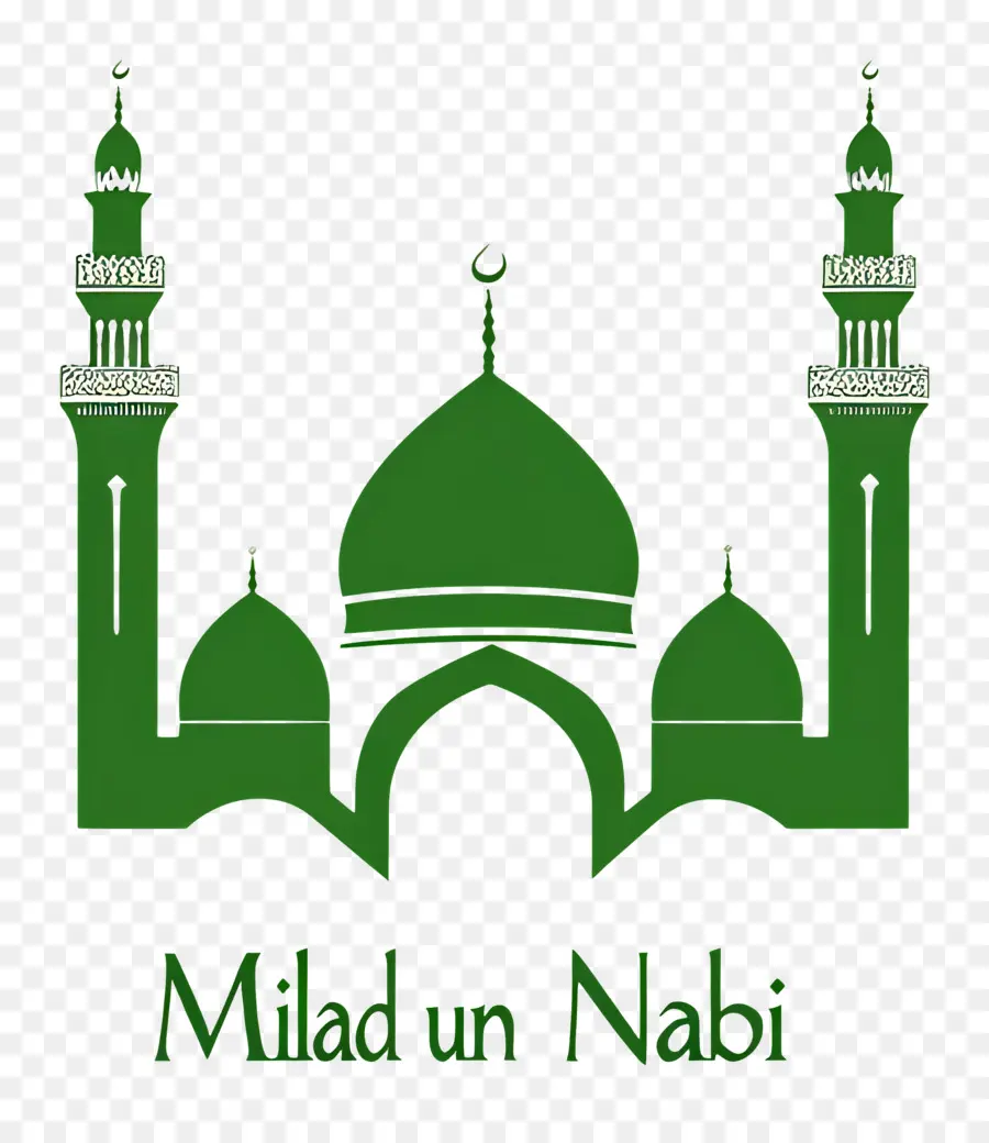 Milad Un Nabi，Mezquita Verde PNG