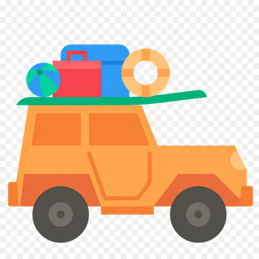 Viaje De Camping，Coche PNG