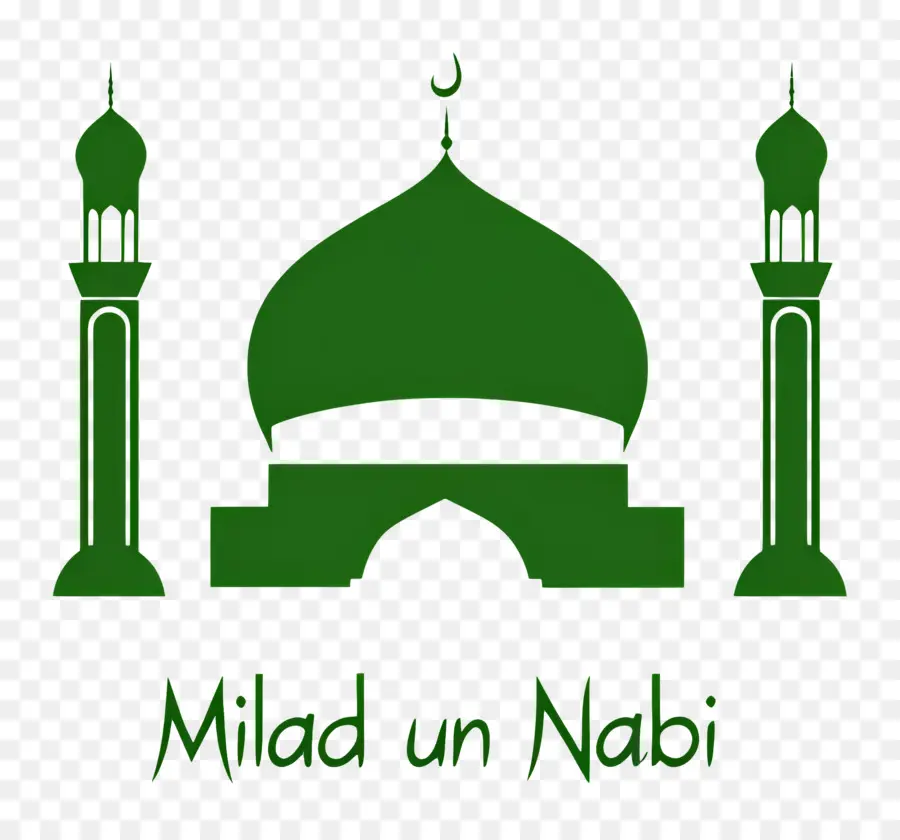 Milad Un Nabi，Mezquita Verde PNG