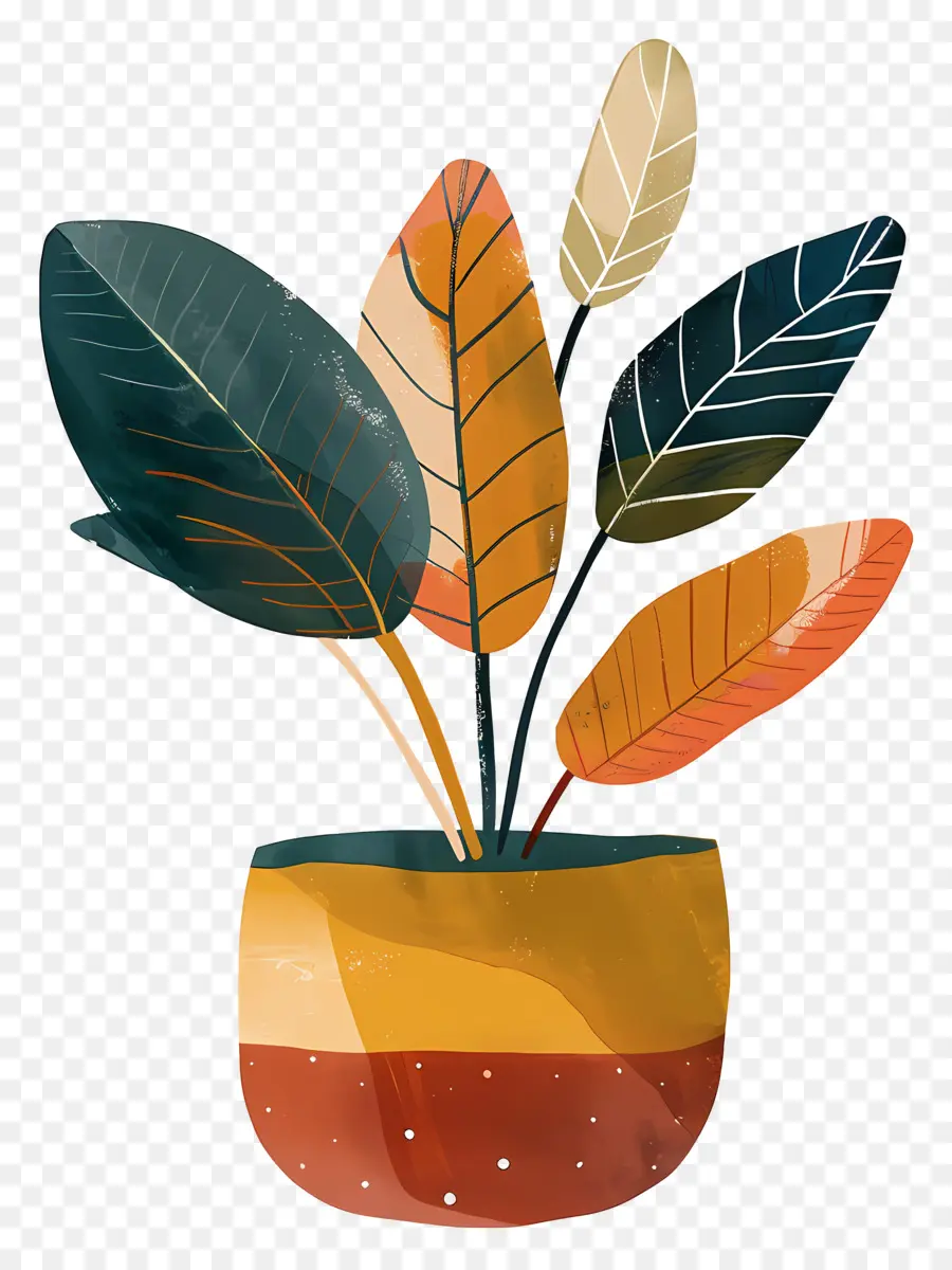 Maceta De Interior，Planta En Maceta PNG