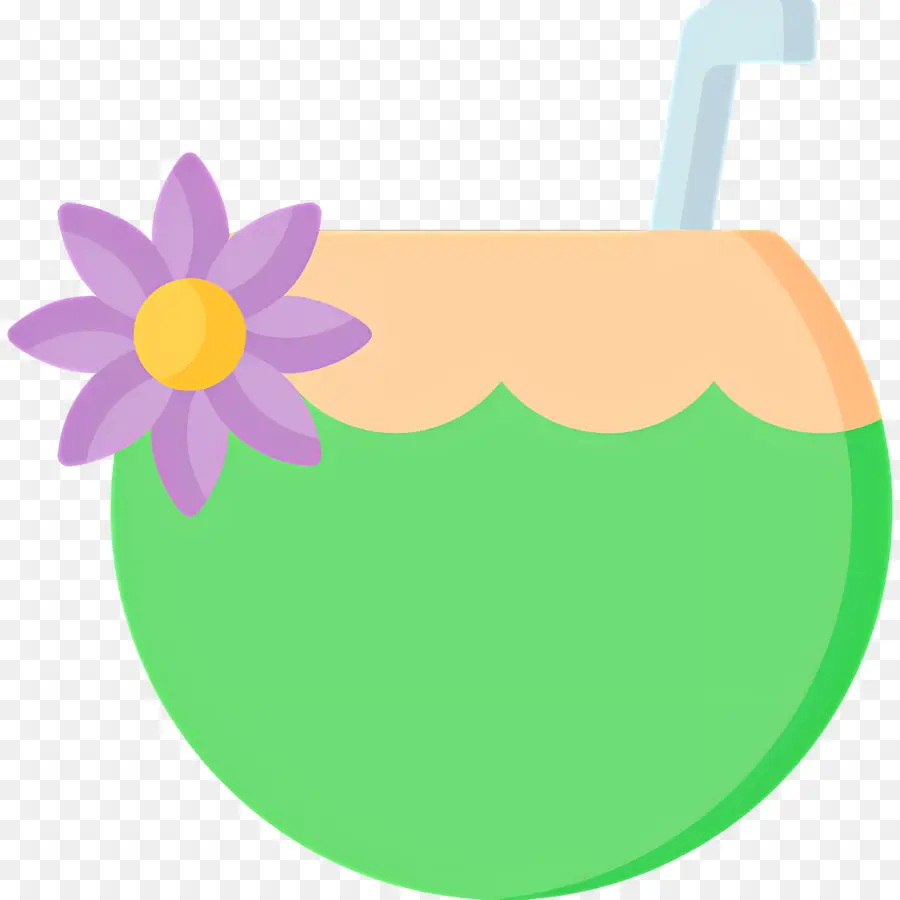 Bebida De Coco，Bebida Verde PNG