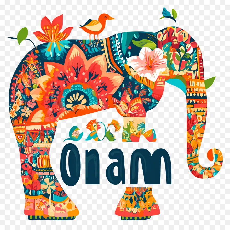 Onam，Elefante PNG