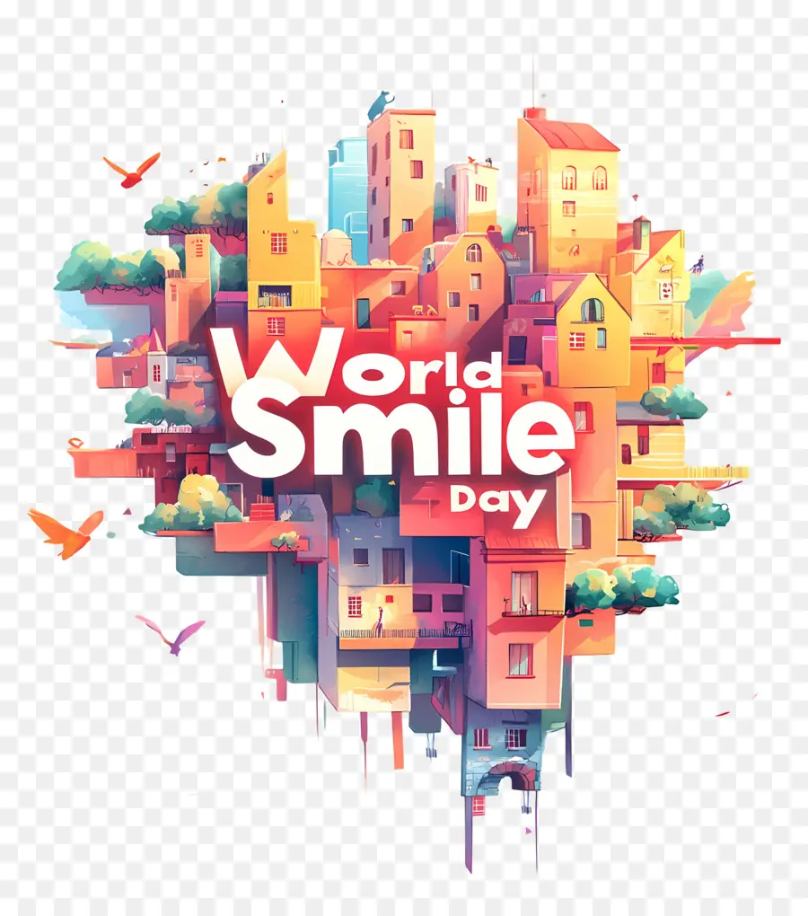 Día Mundial De La Sonrisa，Diseño Del Día Mundial De La Sonrisa PNG