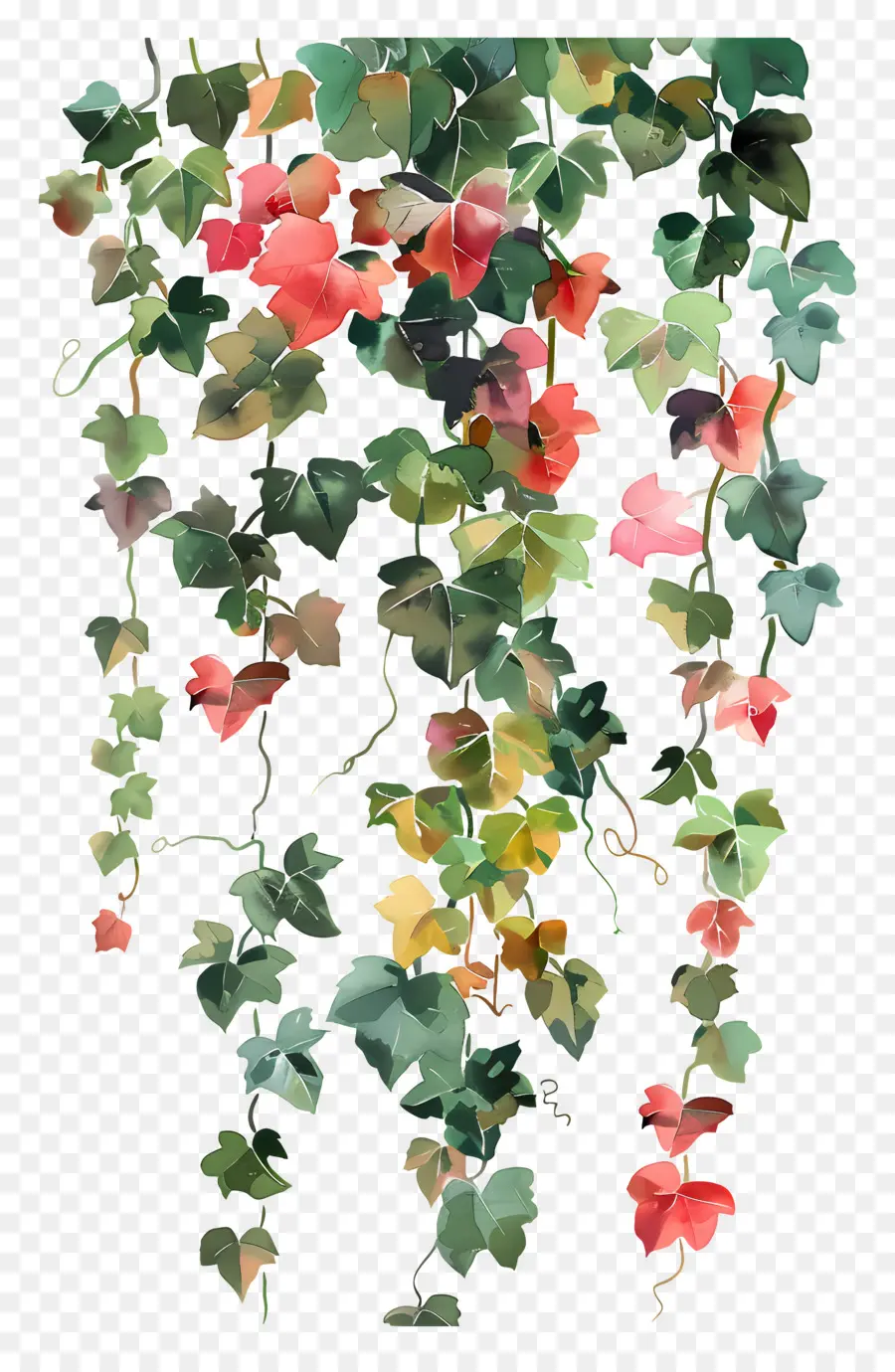 Ivy Colgante，Enredaderas Colgantes PNG