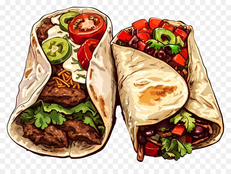 Burrito，Tacos PNG