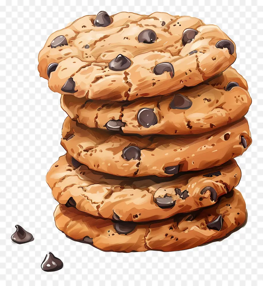 Pila De Galletas，Las Cookies PNG